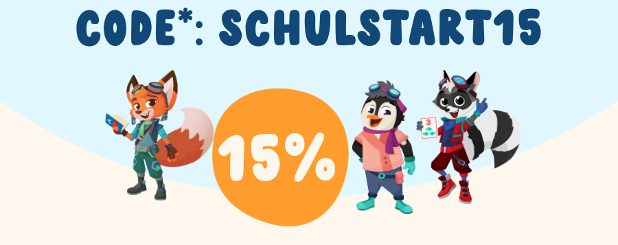 Code*: SCHULSTART15