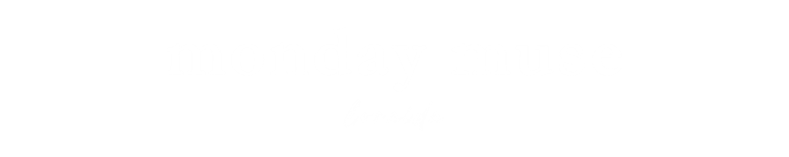 an image of a black and white photo of a black and white text that reads monday muse