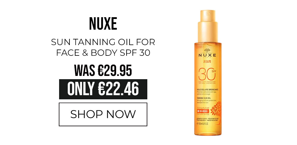 NUXE SUN Tanning Oil for Face & Body SPF 30