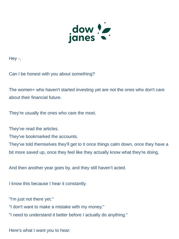 Investing isn't as scary as you think