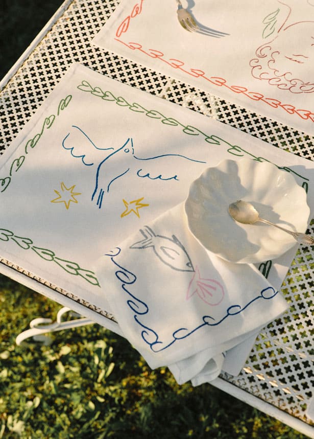 SERVIETTE DE TABLE