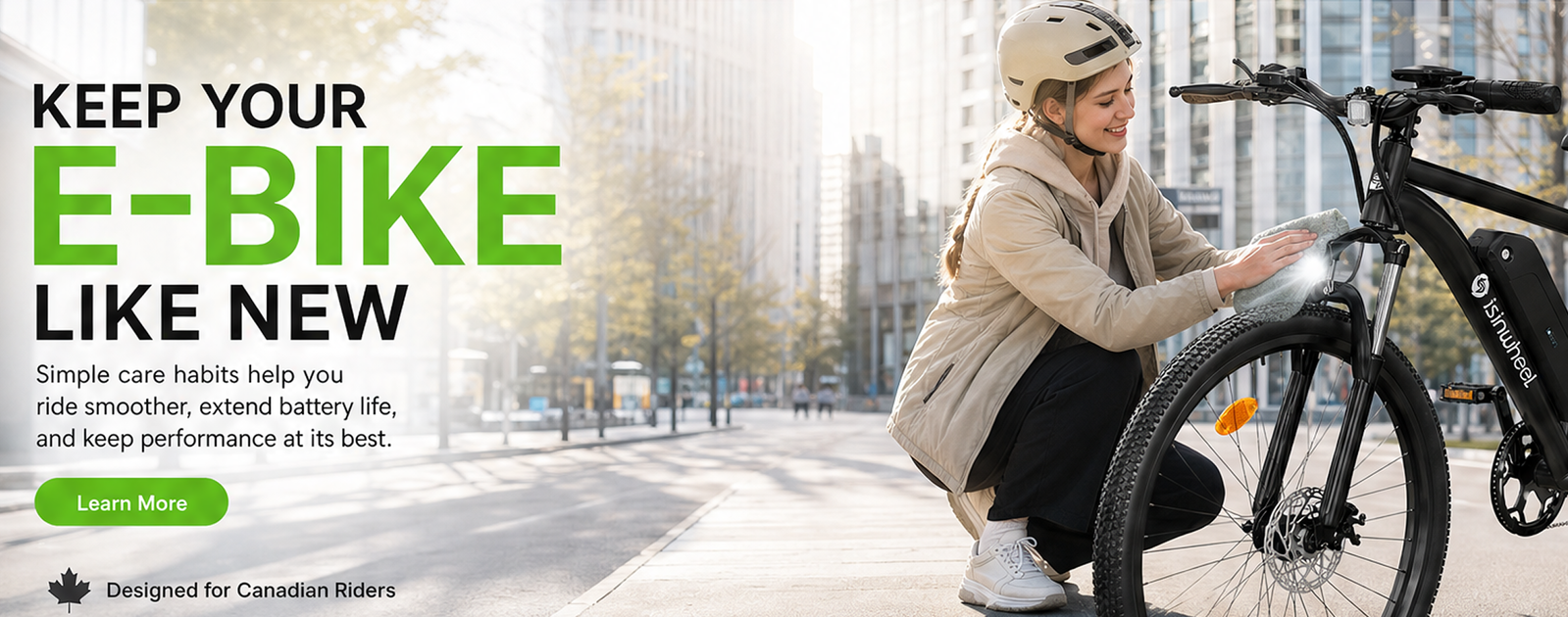 KEEP YOUR E-BIKE LIKE NEW