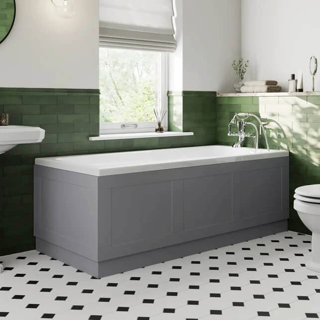 Park Lane grey bath panel