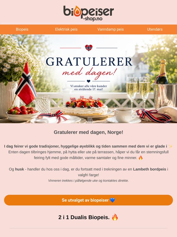 Gratulerer med dagen! 🇳🇴