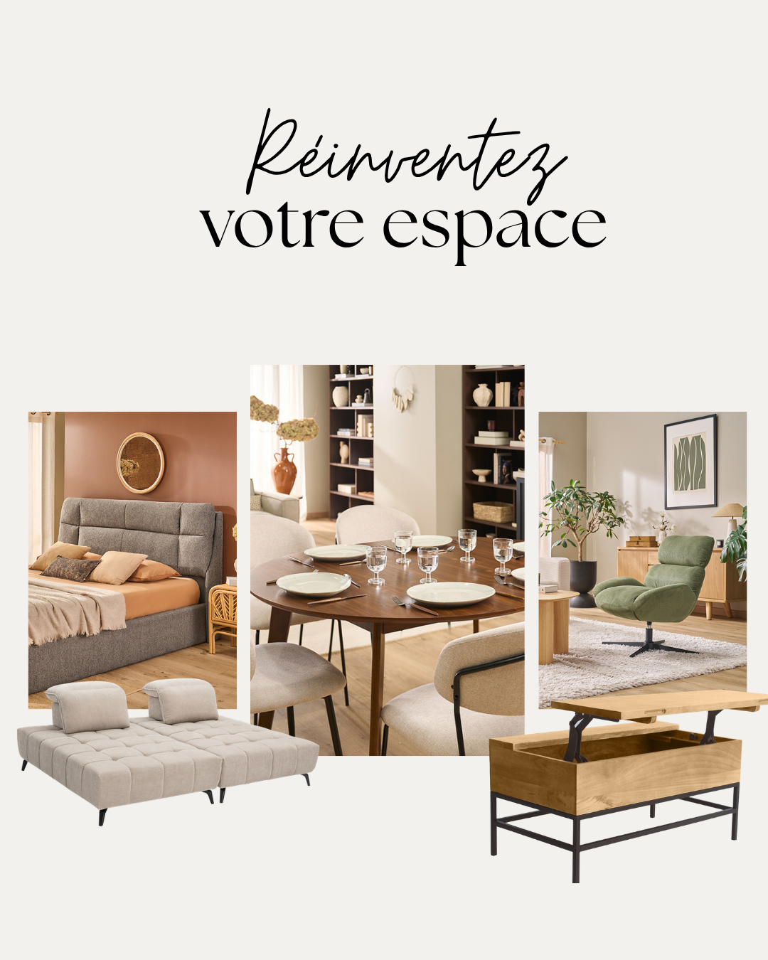 Réinventez votre espace
