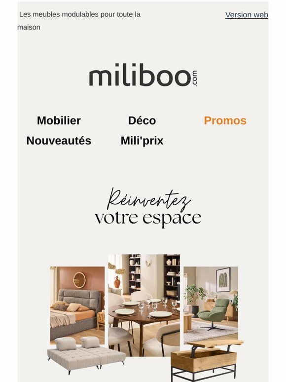 Simplicité, design et fonctionnalité