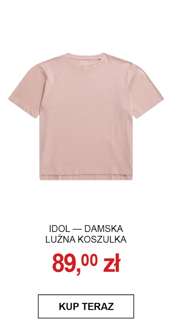 Idol — damska luźna koszulka