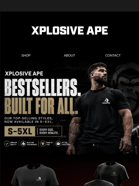 🦍 Restocked for the heavy hitters
