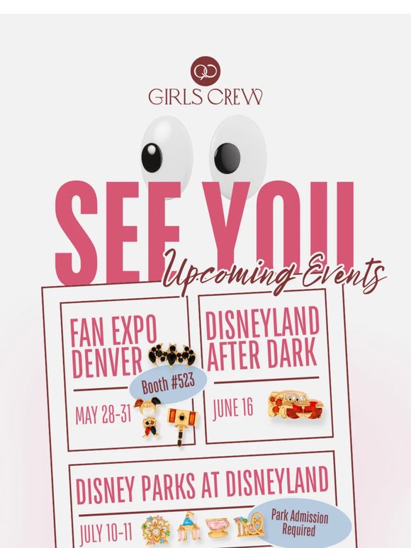 See you soon! We're coming to a city near you ✨