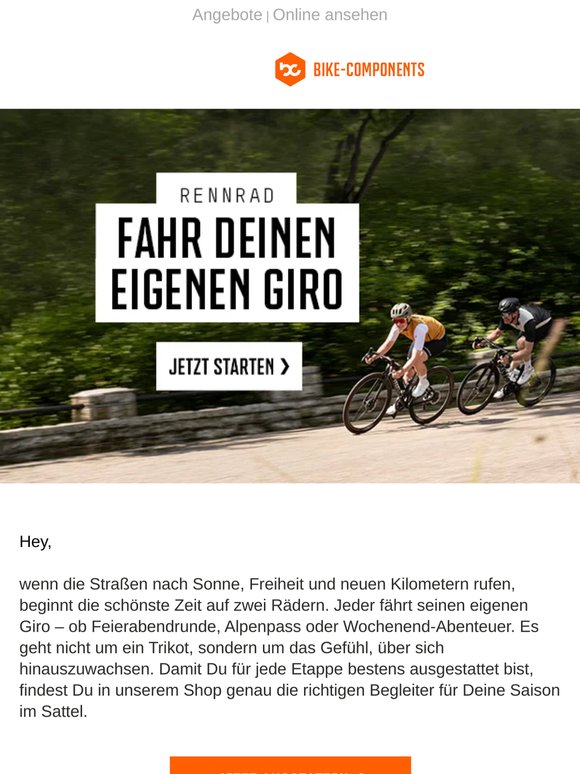 Mehr Freiheit. Mehr Kilometer. Mehr Gefühl.