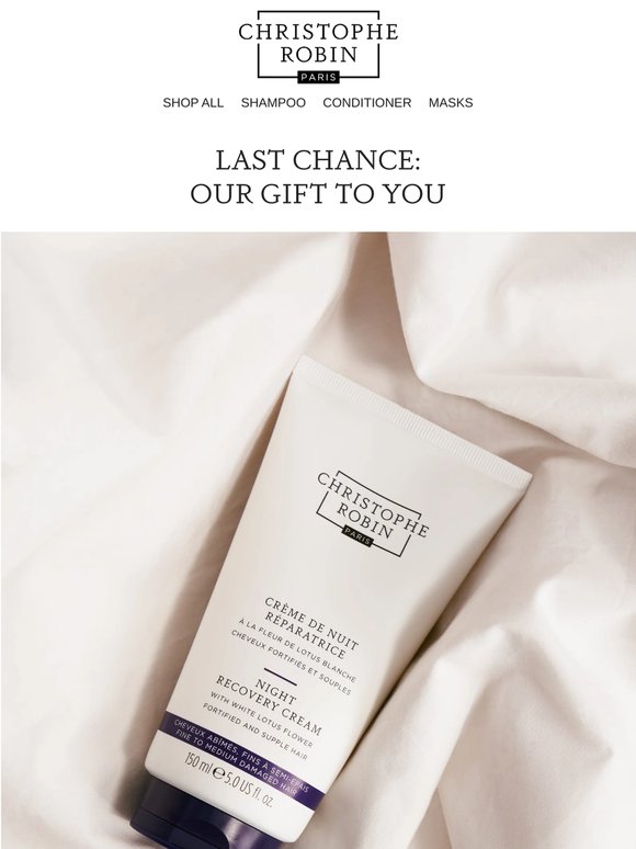 LAST CHANCE: Our gift to you