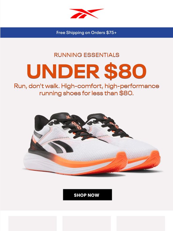 Running Shoes for $80 or Less