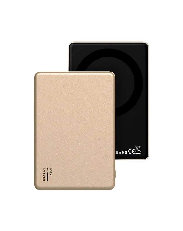 Slim Powerbank MagSafe 5000 mAh Gold