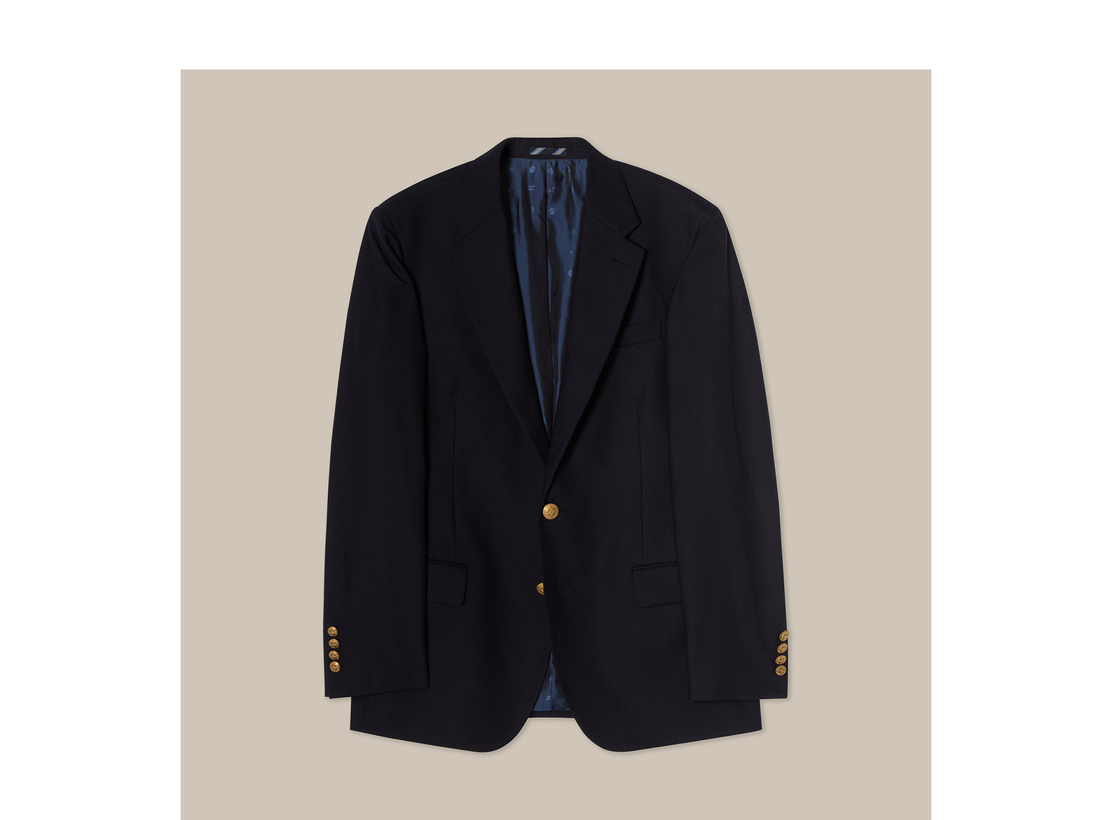 BOOTH SINGLE BREASTED WOOL BLAZER