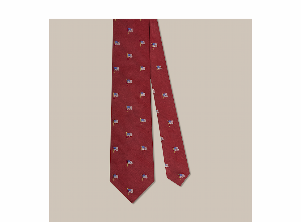 ROBERT AMERICAN FLAG BEST OF CLASS TIE
