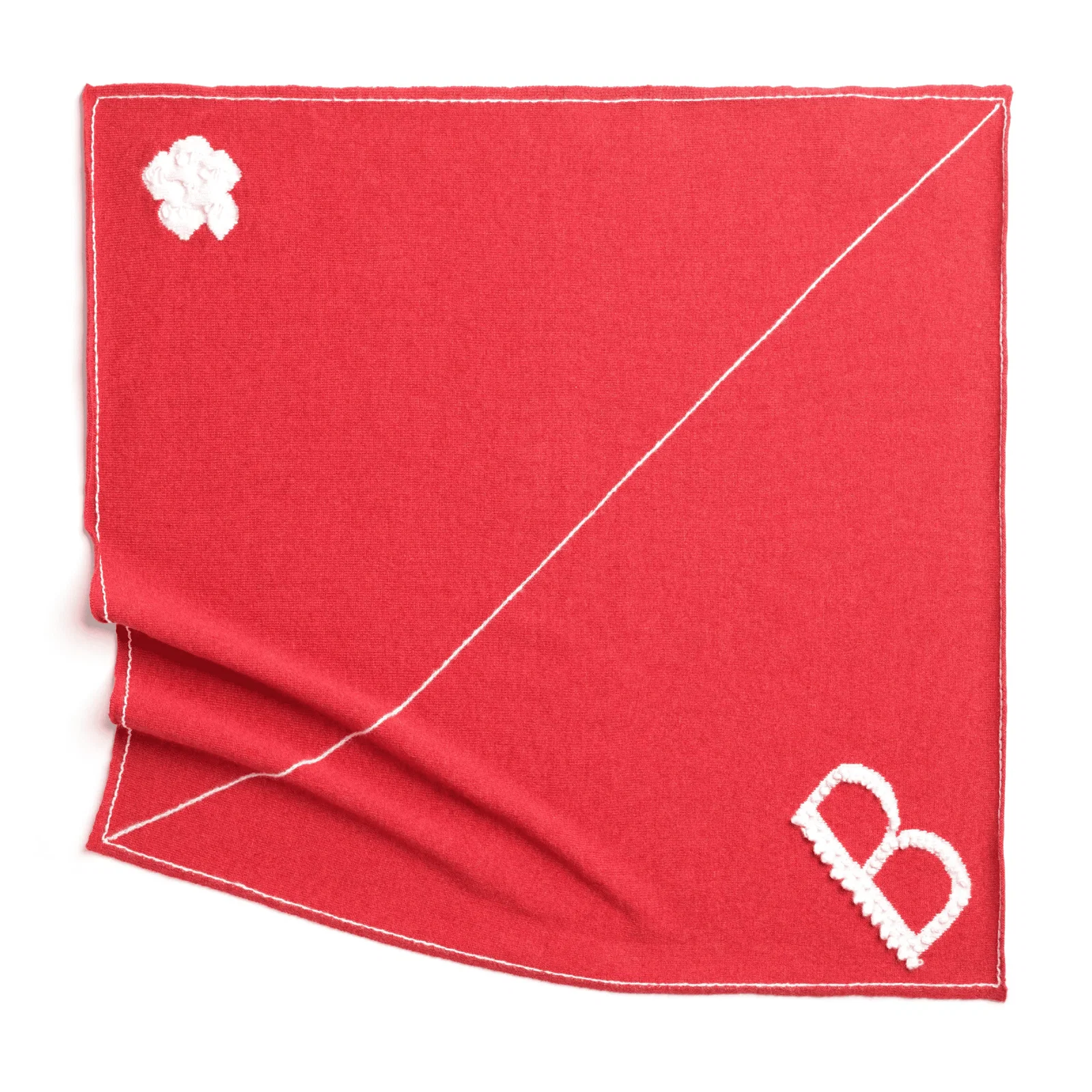 Image of Foulard en cachemire avec détails