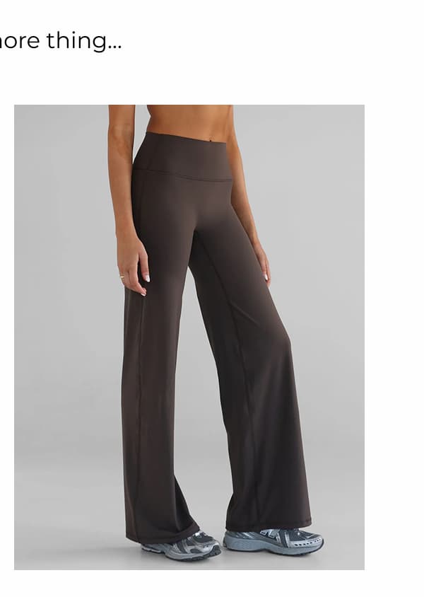 TALL SCULPT WIDE LEG - DARK CHOCOLATE 