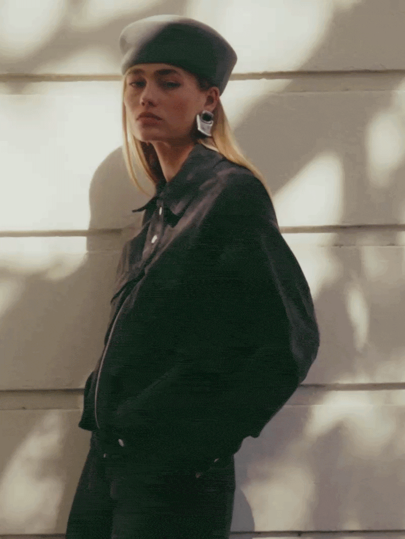 EMMA UTILITY SUEDE JACKET