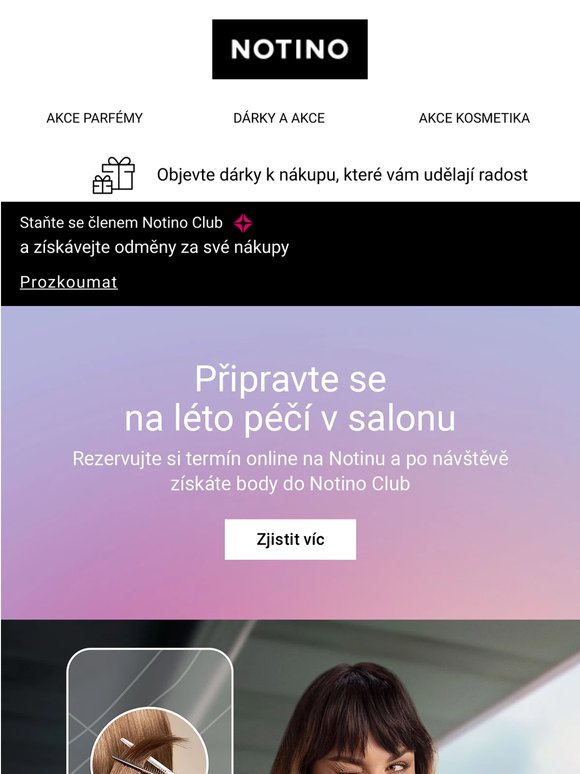 Díky Notinu se do salonu objednáte online raz dva