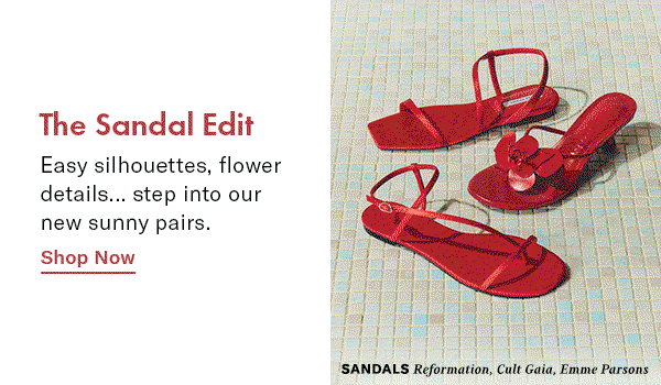 The Sandal Edit
