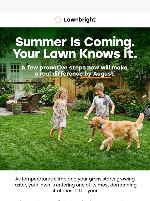 Small moves now, healthier lawn all summer
