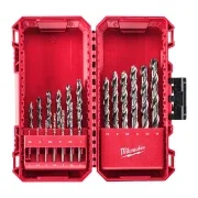 Milwaukee 19 Piece THUNDERWEB HSS-G Metal Drill Bit Set in PACKOUT Compatible Case