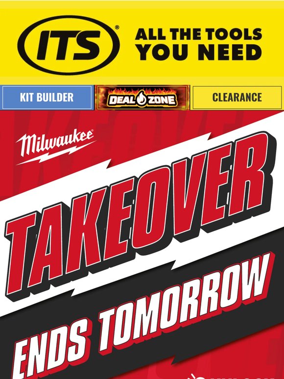 Get Your 5.0Ah Battery for Just £5!⚡Exclusive offer with Milwaukee Takeover⚡