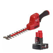Milwaukee M12 FHT20 12V FUEL Brushless 20cm Hedge Trimmer & 4.0Ah Battery