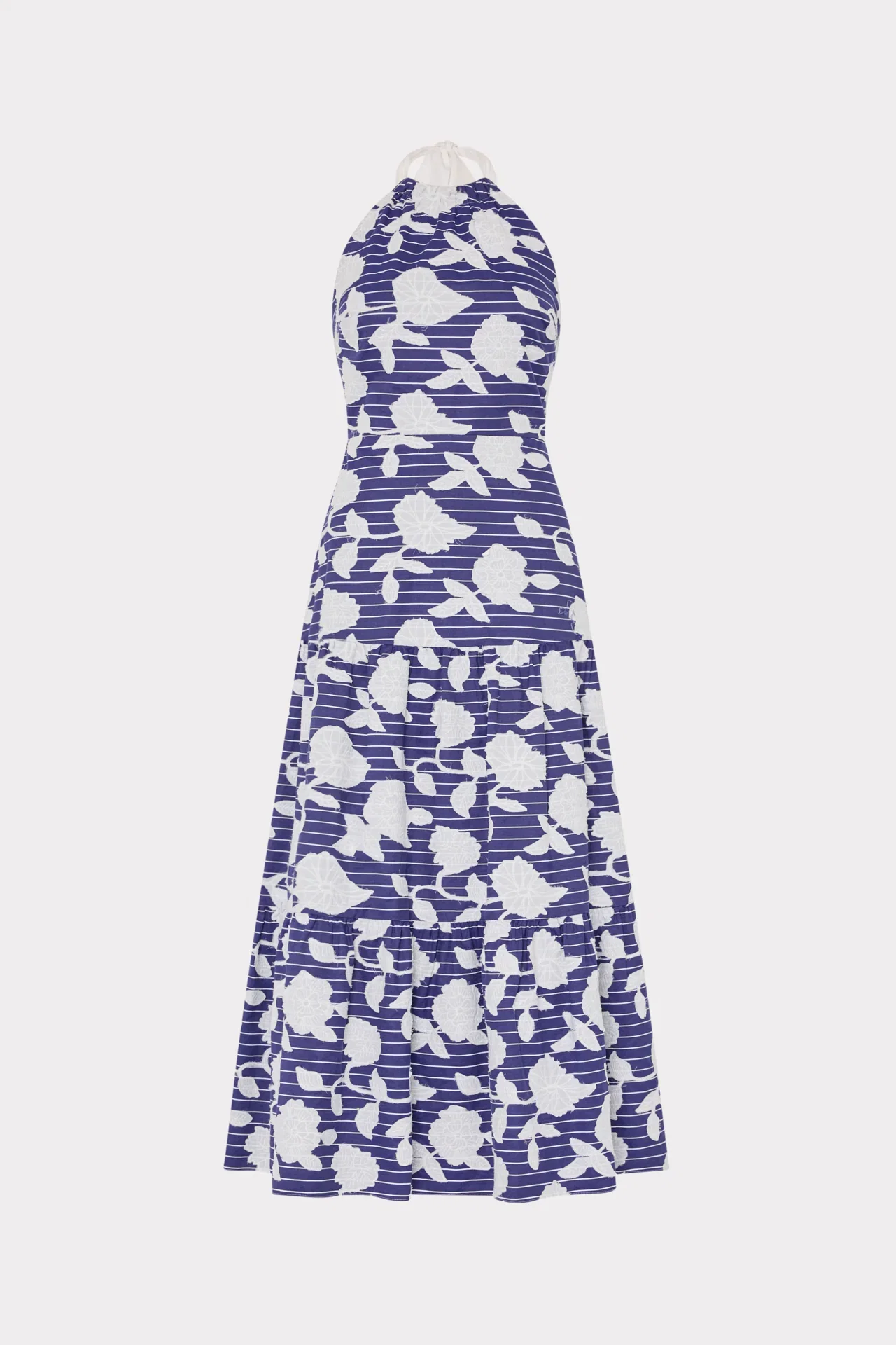 Image of Hayden Floral Embroidered Midi Dress