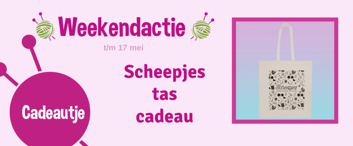 Weekendactie: Scheepjes tas cadeau 