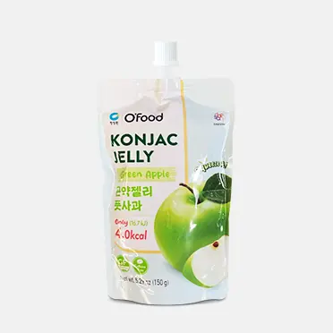 Image of O' Food Konjac Jelly Grüner Apfel 150g