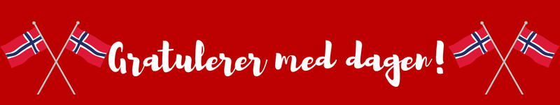 gratulerer med dagen
