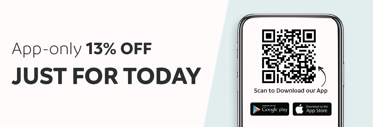 App only 13% OFF Just For Today | Download Now
