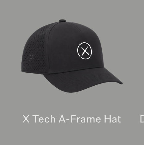 X Tech A-Frame Hat