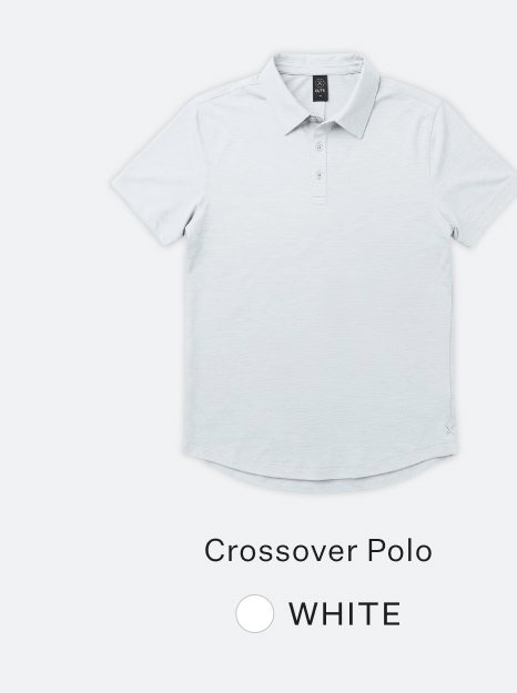 Crossover Polo - White