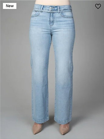 Avery High Rise Curvy Fit Trouser Jeans