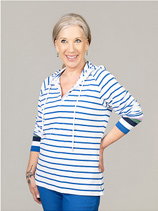 Lightweight Raglan V-Neck Hoodie