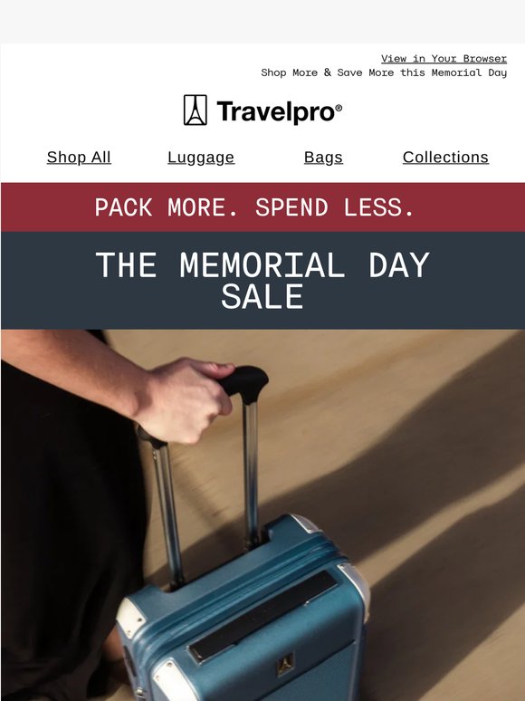 Shop More & Save More this Memorial Day