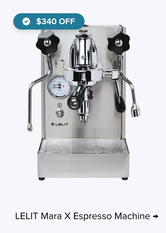 LELIT Mara X Espresso Machine - $340 Off
