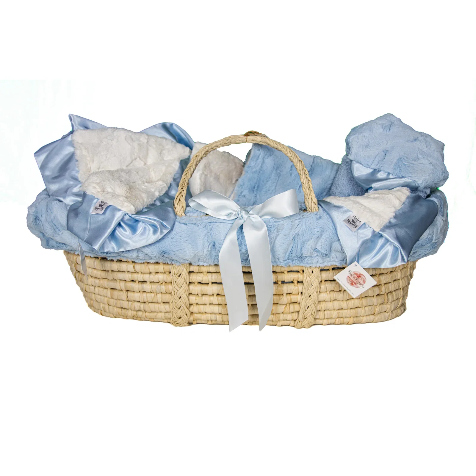 Classic Baby Blue Royale Moses Gift Set