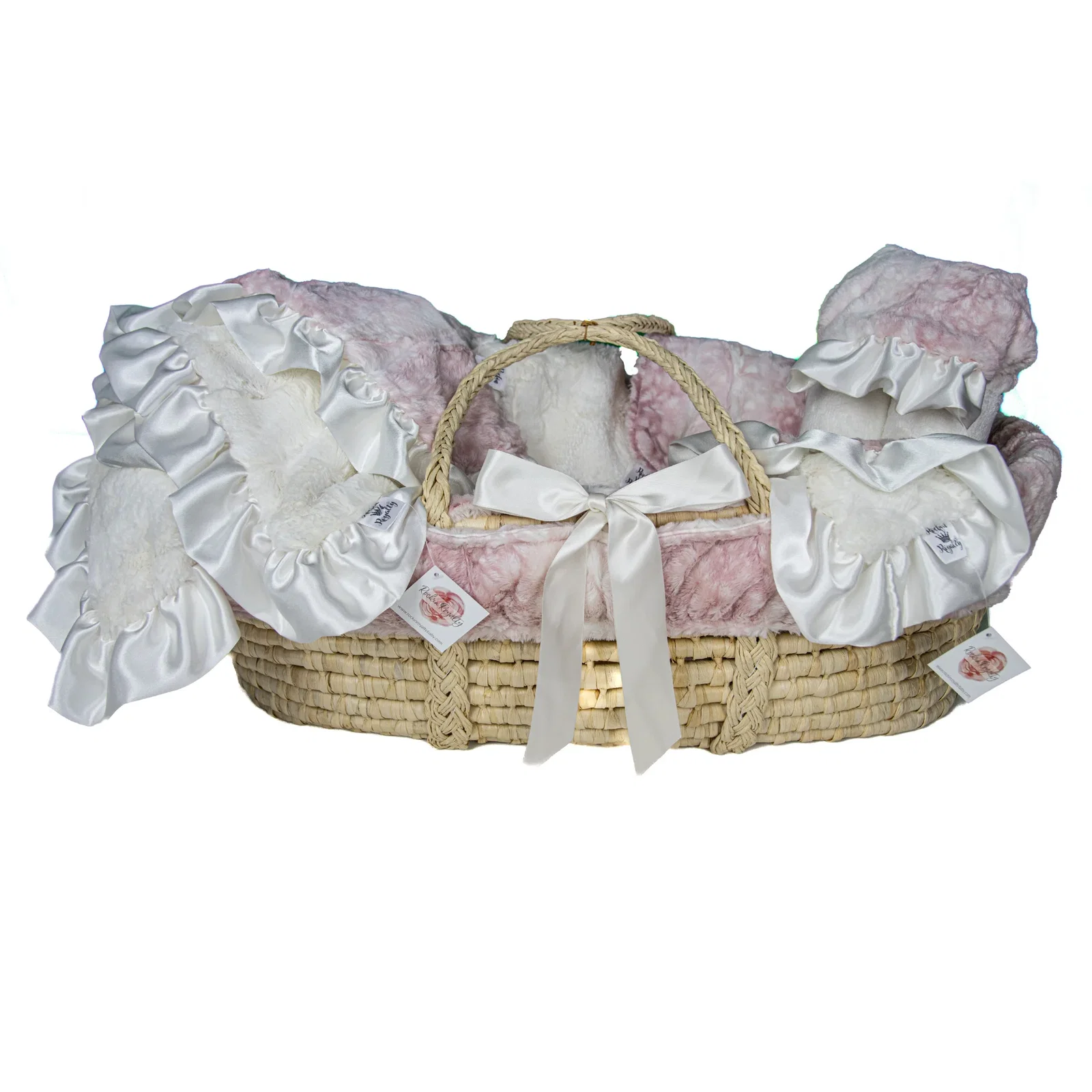 Sweet Pink Fawn Royale Moses Gift Set