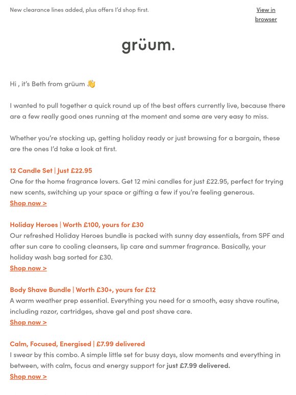 £1 Mystery Items, £30 Bundles + More Inside