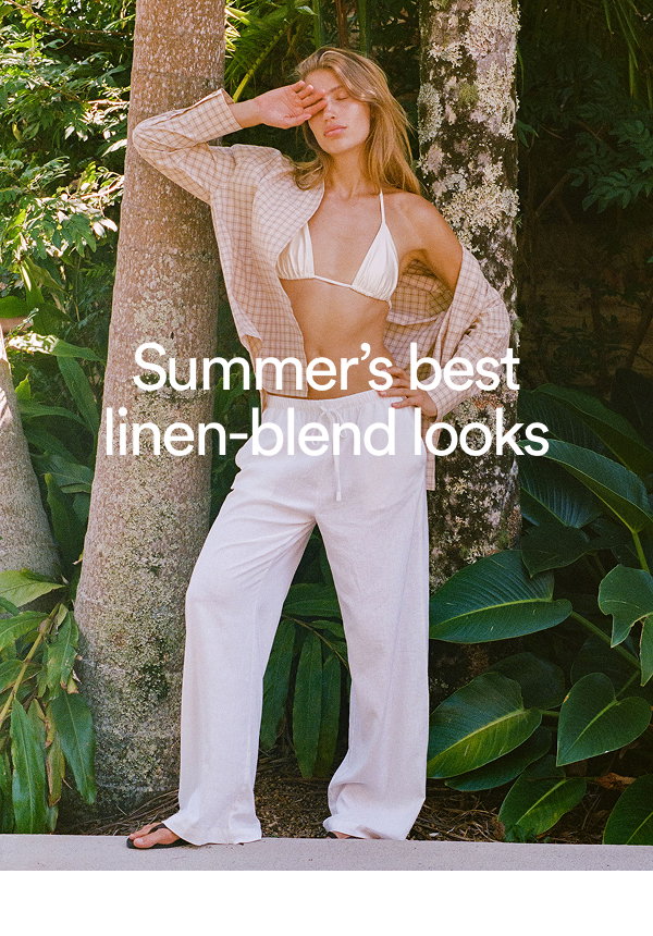 Summer's best linen-blend looks
