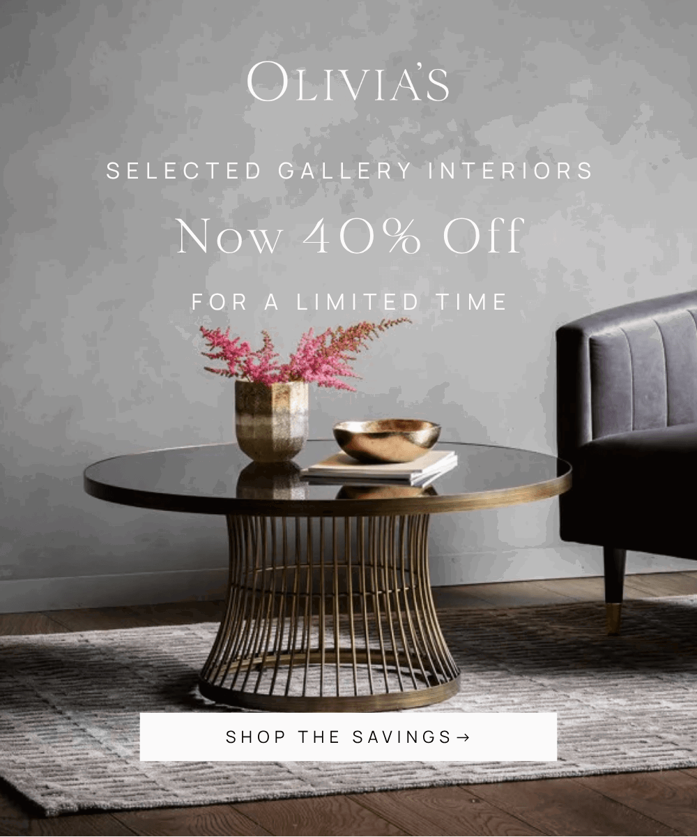 40% Off Selected Gallery Interiors