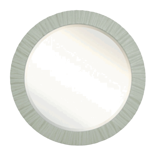 Durham Wall Mirror 70x70cm - Soft Green