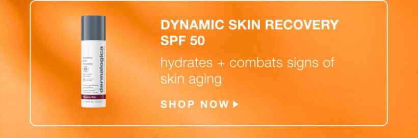 dynamic skin recovery spf 50 | hydrates + combats signs of skin aging | SHOP NOW