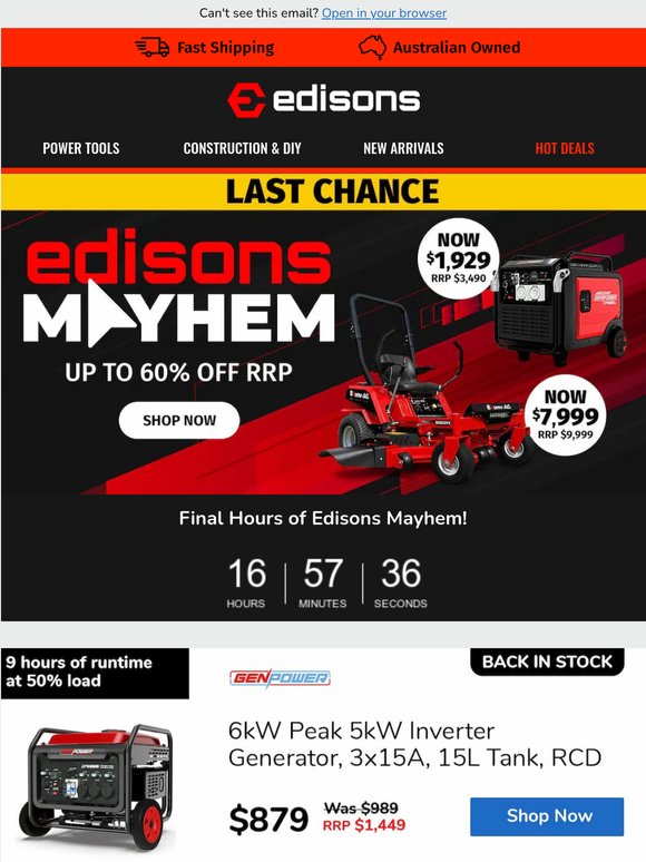 ⏰ Final Hours of Mayhem 🚨
