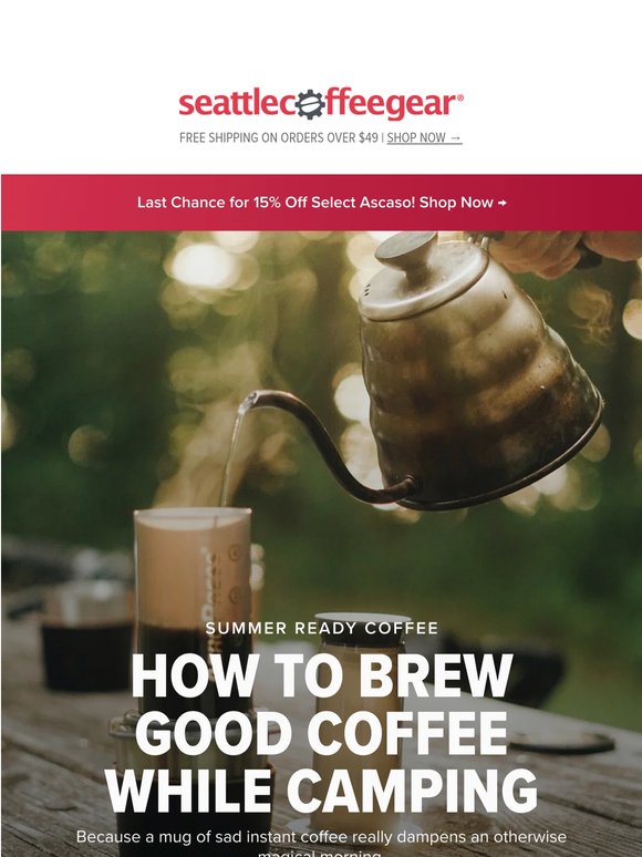 ⛺ The Best Coffee Setups for Camping Enthusiasts ☕