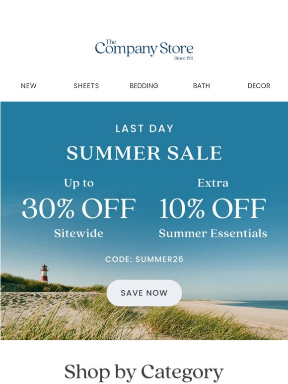 The clock’s ticking—extra 10% off