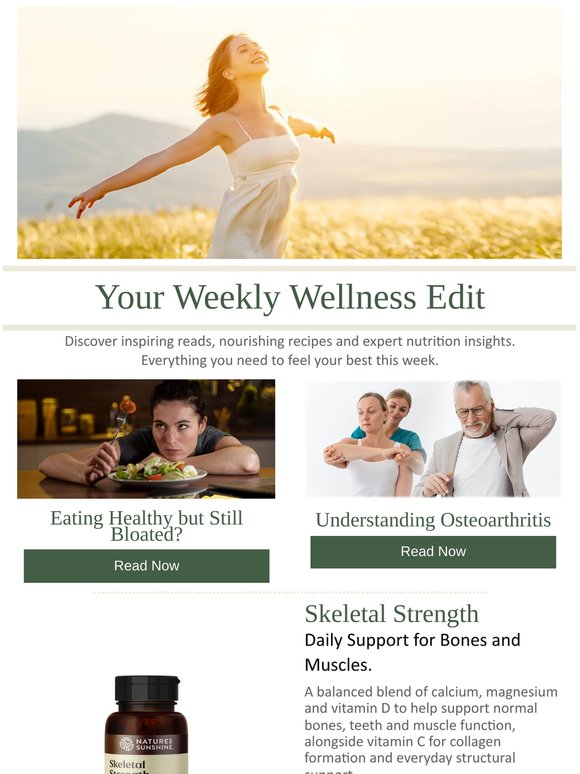 Feeling Bloated, Achy or Stiff?